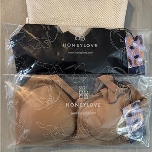 Honeylove Crossover Bra Set